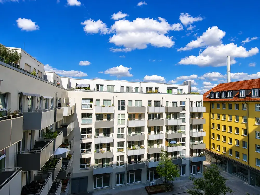 Helle und zentrale 1,5-Zimmer-Wohnung in ruhiger Innenhoflage