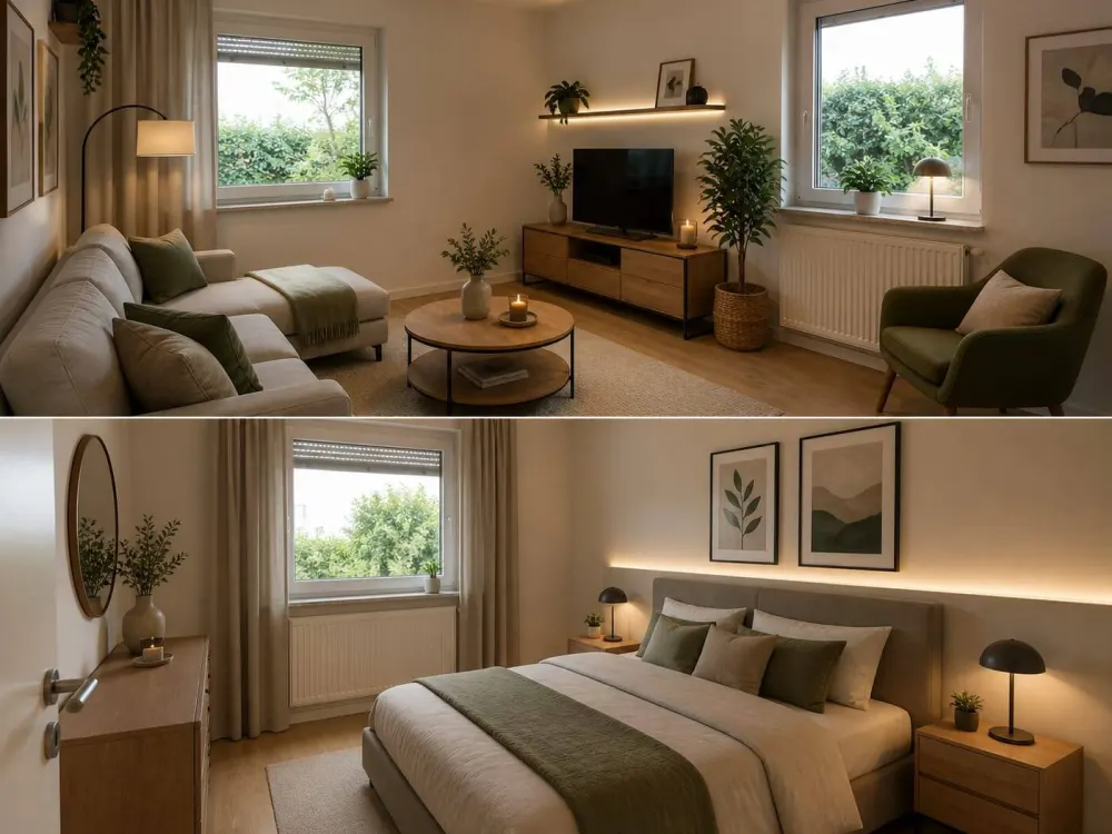 Helle, modernisierte Wohnung im 1.OG Reichelsdorf,