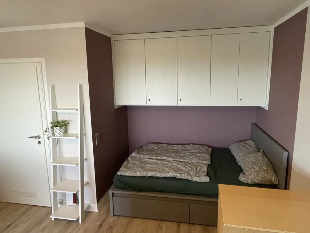 1 Zimmer, Küche, Bad, Balkon, TG-Platz frei ab 01.10.2026