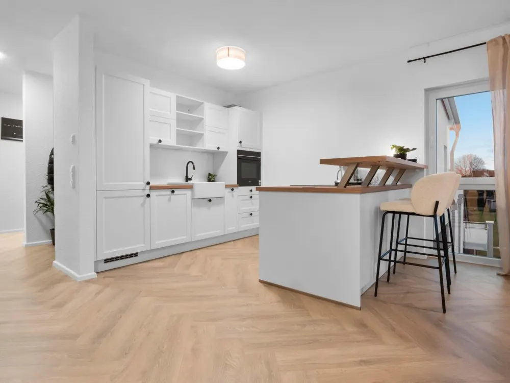 Hochwertige KfW40 3ZKB - inkl Küche - 2 Balkone - Herkulesblick