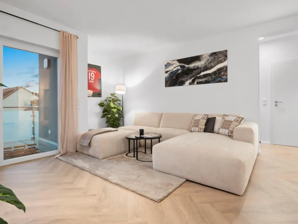 Hochwertige KfW40 3ZKB - inkl Küche - 2 Balkone - Herkulesblick