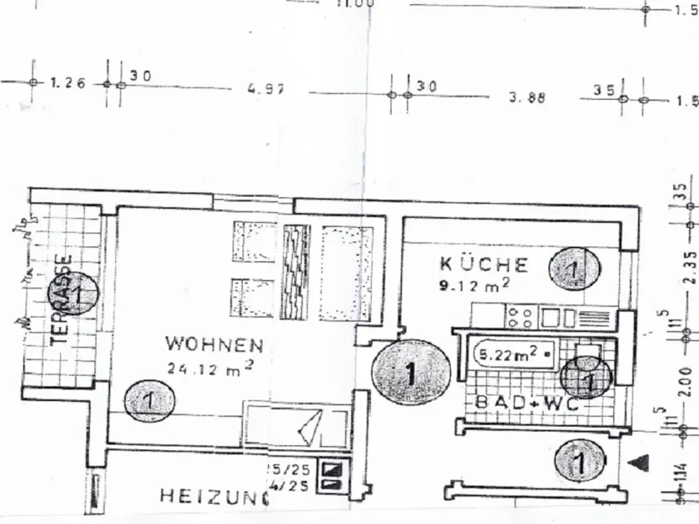 1-Zimmer Appartement im Memberggebiet