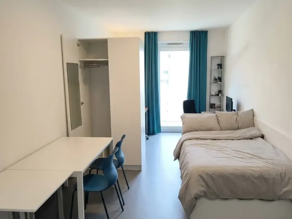 Modernes, voll möbliertes 1-Zimmer-Apartment in Frankfurt-Bockenheim ab 01.10.2026 (Nur für Studente