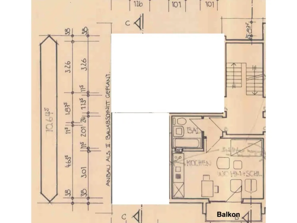 Appartement in Herdecke m. Balkon (renoviert)