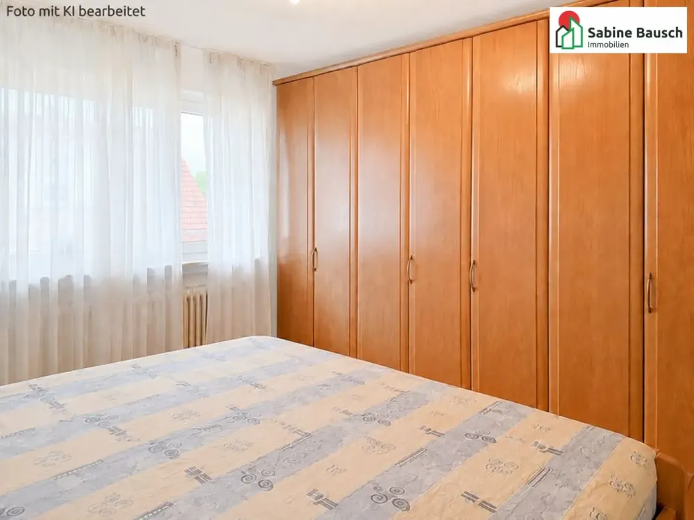 3,5 Zimmer mit Balkon und Garage