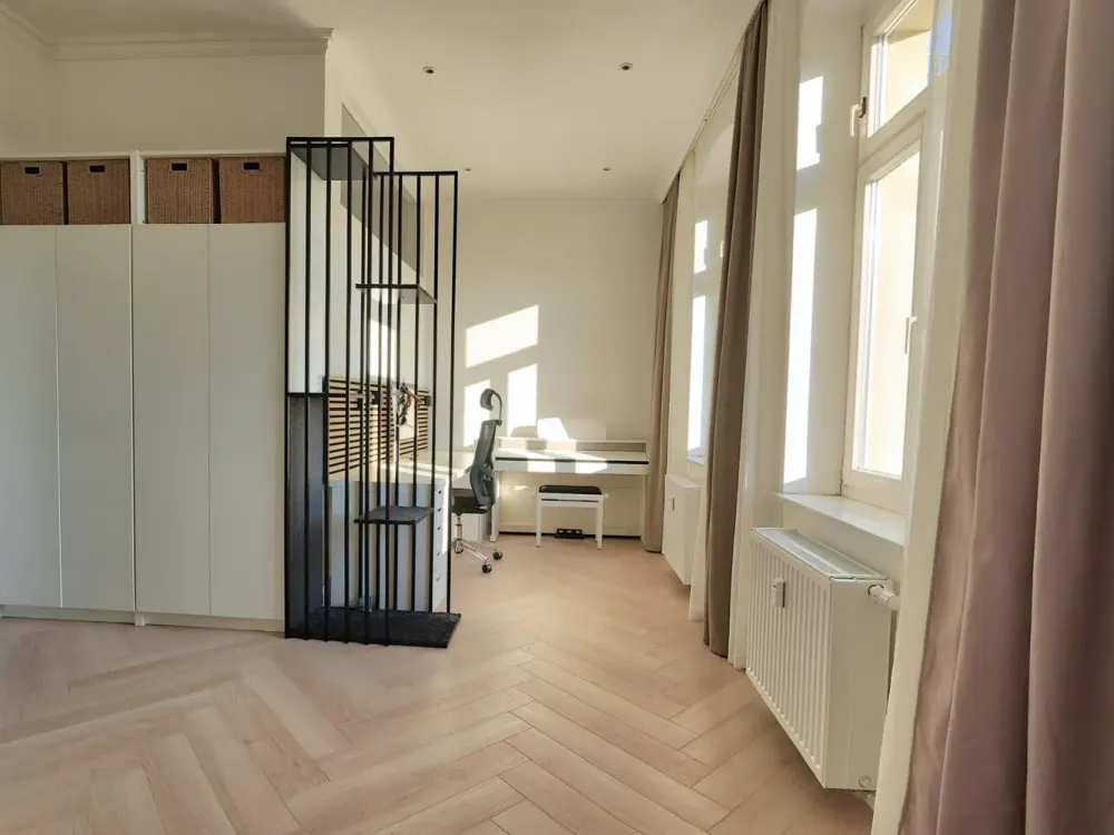 Stilvolle 3-Zimmer-Wohnung mit Balkon und EBK in Dresden- Löbtau