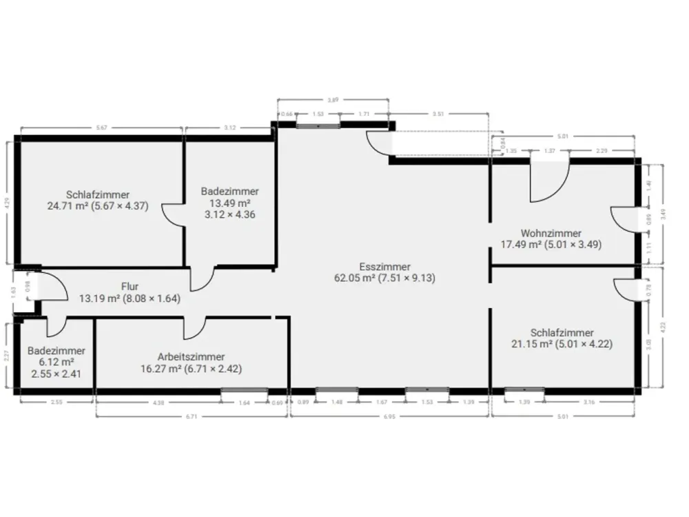 Saniertes 4,5-Zimmer-Penthouse mit großer Terrasse - Dortmund Bestlage