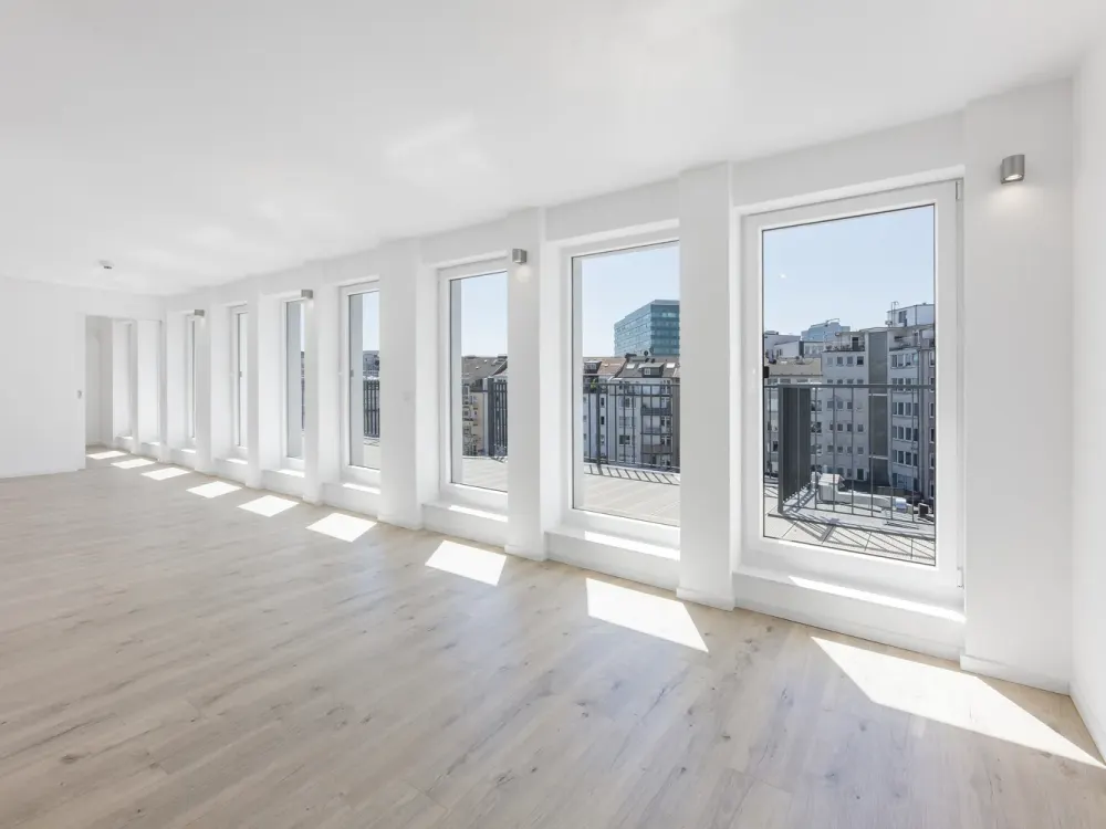 Exklusive 3-Zimmer-Wohnung mit großzügiger Terasse, Küche und Klima in zentraler Lage von Düsseldorf