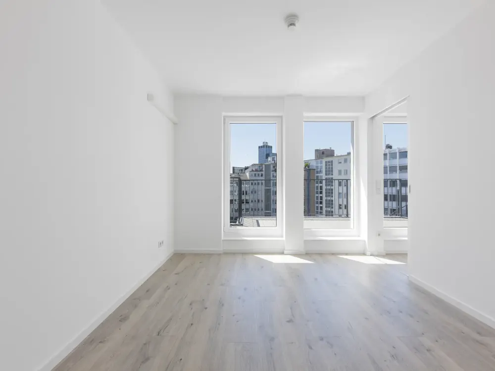 Exklusive 3-Zimmer-Wohnung mit großzügiger Terasse, Küche und Klima in zentraler Lage von Düsseldorf