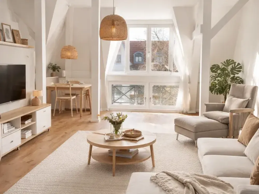 Modernisiertes 5 Zimmer Apartment mit Terrasse und Einbauküche / ohne Aufzug