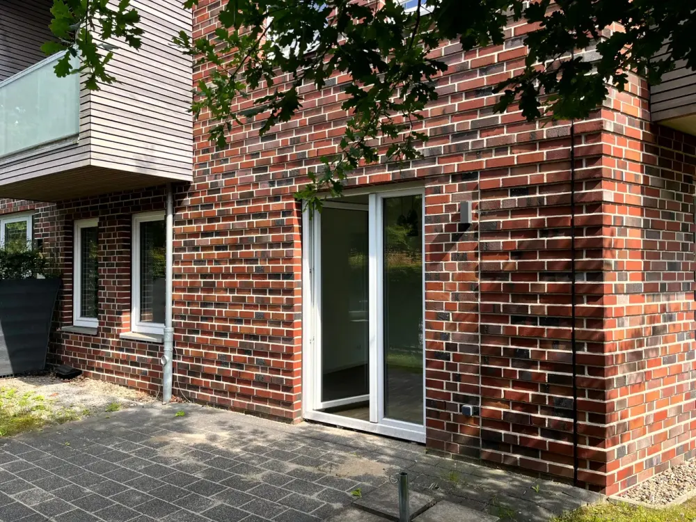 Wohnung mit Garten in der Nähe zum Flughafen