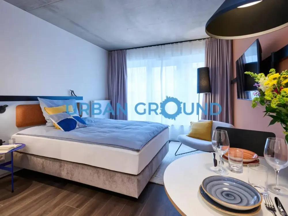 Mietrabatt - All-inclusive Miete - Voll möbliertes Studio in Charlottenburg mit Fitnessstudio und Coworking-Berei