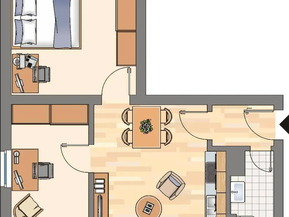 Available Soon! 2-Room Apartment in Dortmund Bodelschwingh