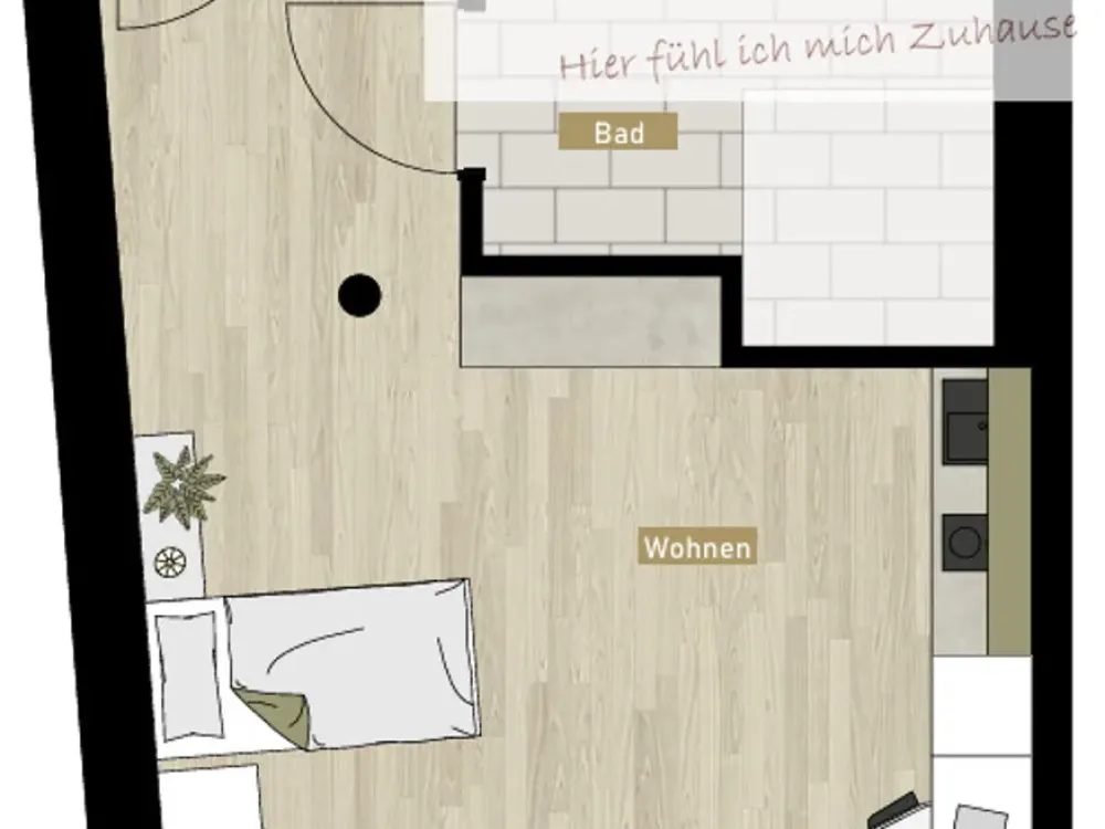 Koffer packen und los! Vollmöbliertes Neubau-Apartment nahe Uni Kassel