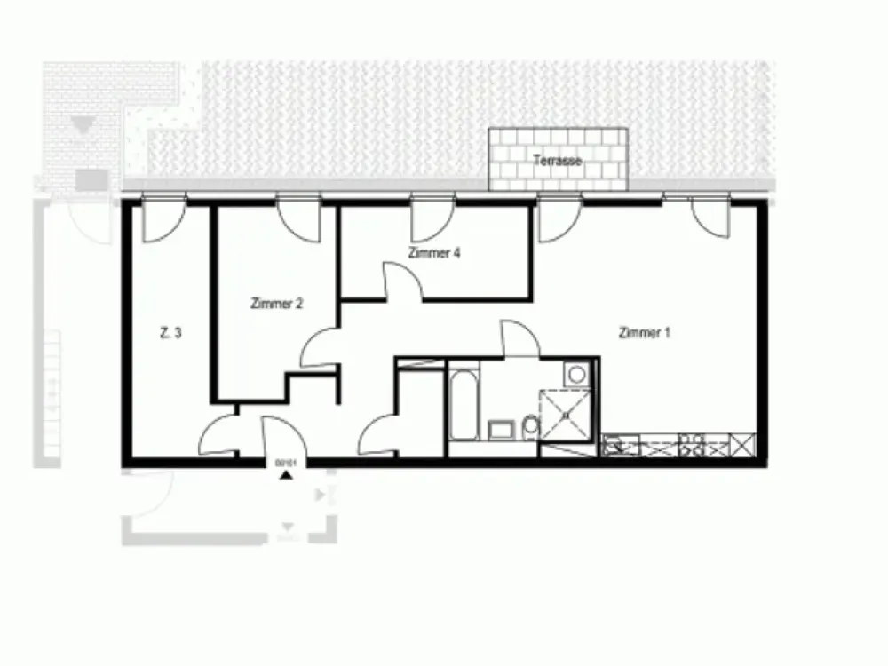 4-Zimmer Wohnung, mit WBS bis 140!