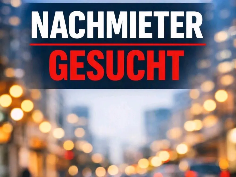 Nachmieter gesucht für 1,5‑ZI‑Wohnung in Leonberg (ca.37 m²)