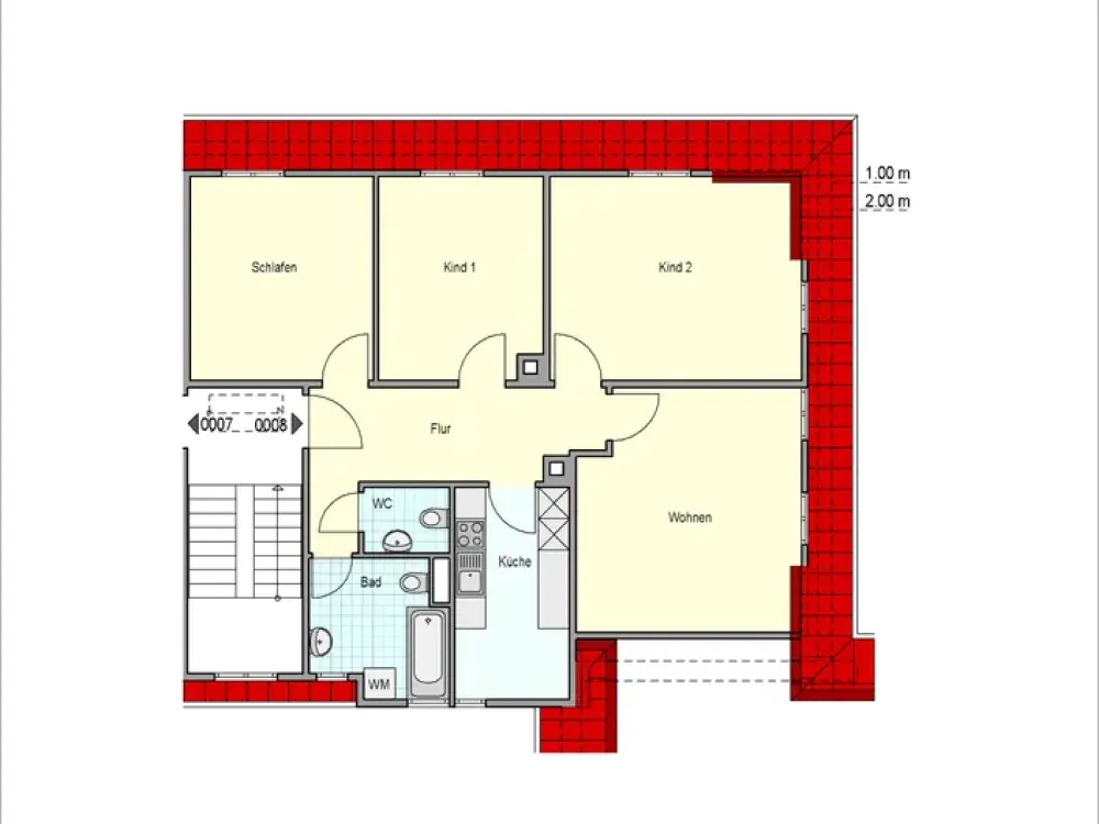 Großzügige 4-Zimmer-Wohnung in Oberesslingen!