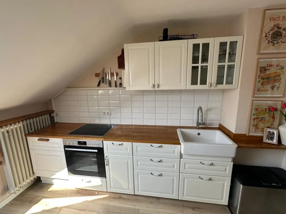 Beautiful 2-room attic apartment with balcony in Percha (district), Starnberg from 01 October 2026
