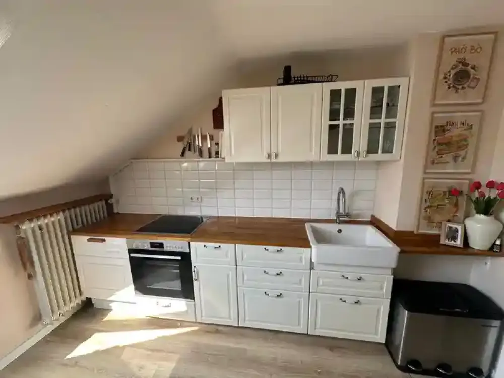 Beautiful 2-room attic apartment with balcony in Percha (district), Starnberg from 01 October 2026