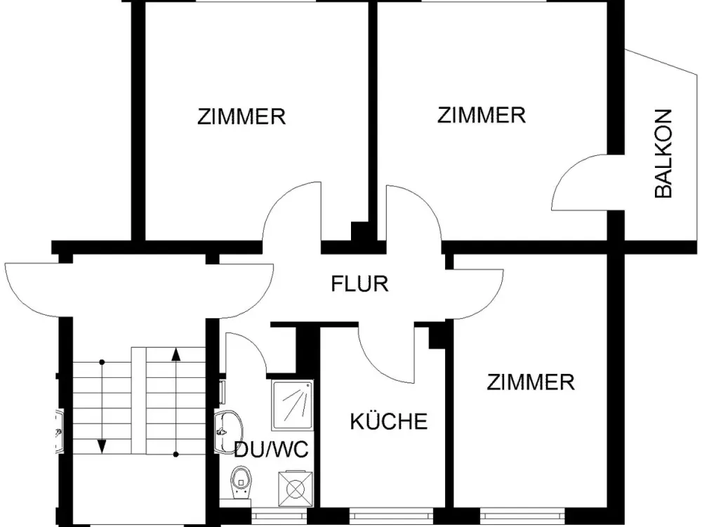 3 Zimmer Wohnung in Hagen