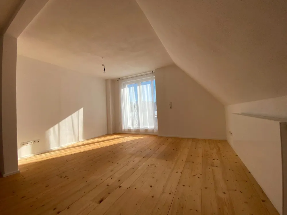 Außergewöhnliche 2 Zi-Dachgeschosswhg. mit riesiger Dachterrasse