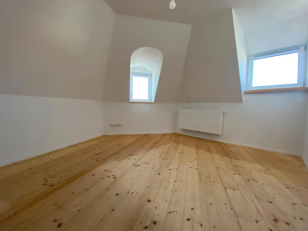 Außergewöhnliche 2 Zi-Dachgeschosswhg. mit riesiger Dachterrasse