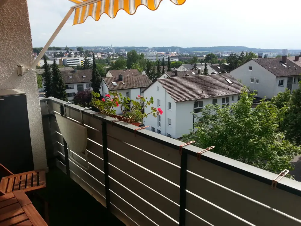 Sindelfingen-Goldberg mit tollem Ausblick, Haltestelle S1 in 3 Min.