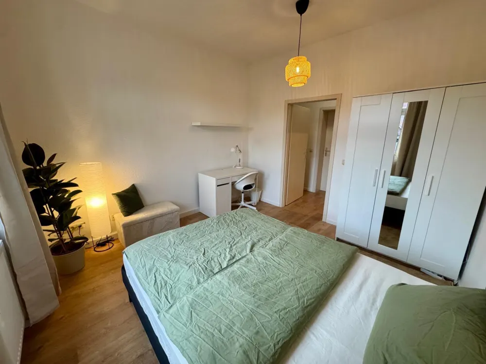 First occupancy after renovation: Furnished shared flat rooms in Erfurt, from 01.11