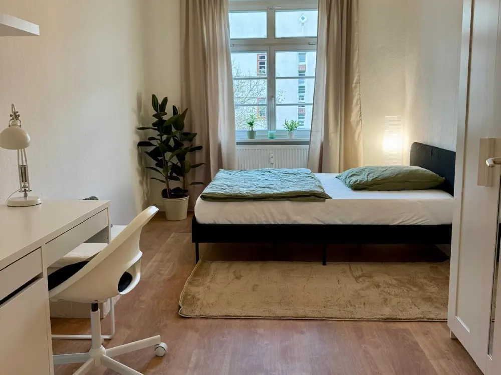 First occupancy after renovation: Furnished shared flat rooms in Erfurt, from 01.11