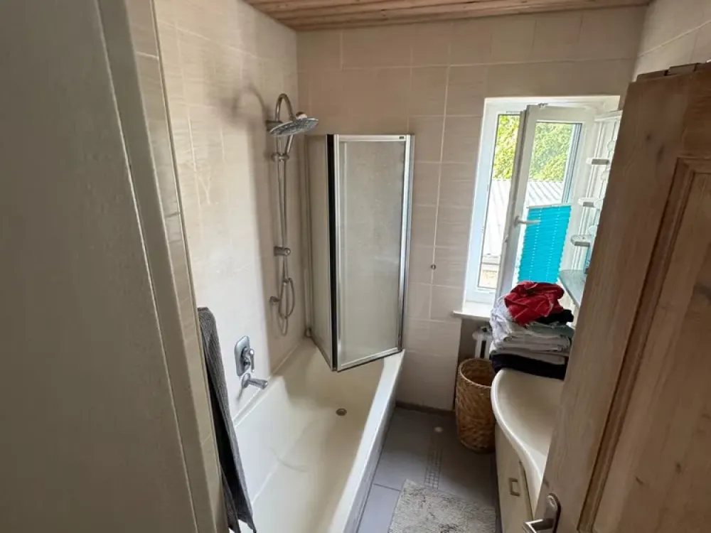 Schöne 2-Zimmer-Terrassenwohnung in Dachau mit Whirlpool