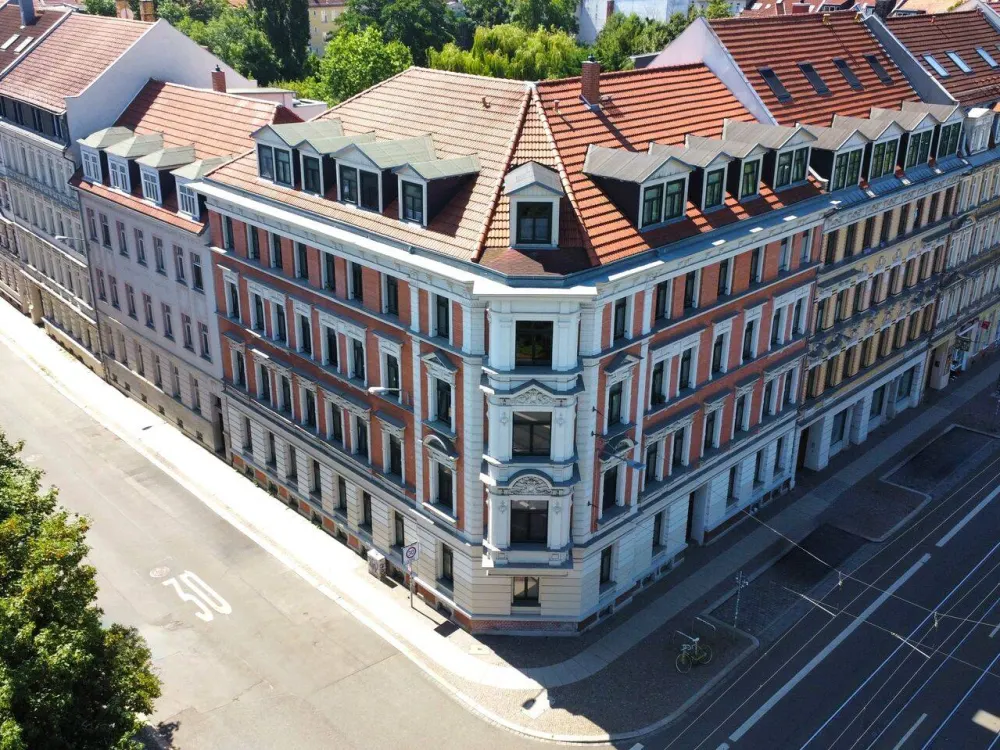 Ihr neues Zuhause in Leipzig Ost! | Gemütliche 2-Raum-Wohnung mit Balkon im sanierten Altbau