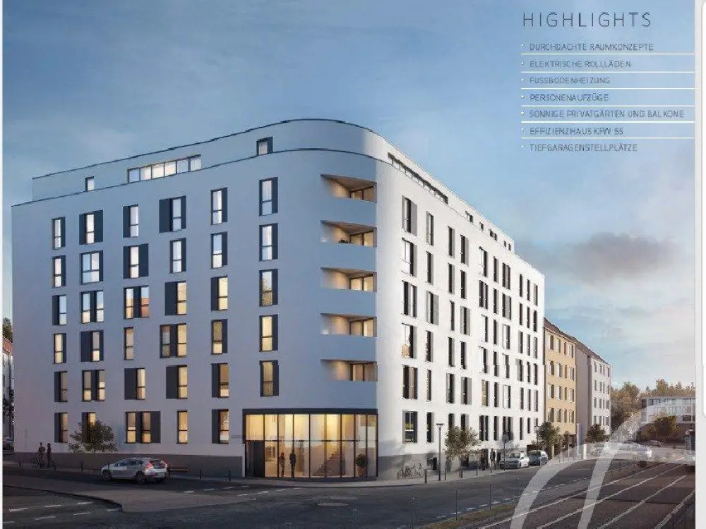Nachmieter gesucht! Moderne 2-Zi.-Wohnung in Nürnberg (50.25m²)