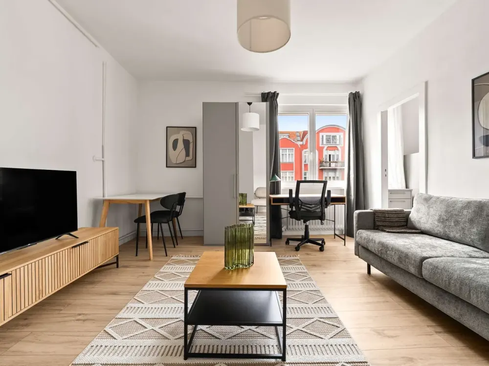 Stilvolle 1-Zimmer Wohnung in Schönberg - voll möbliert