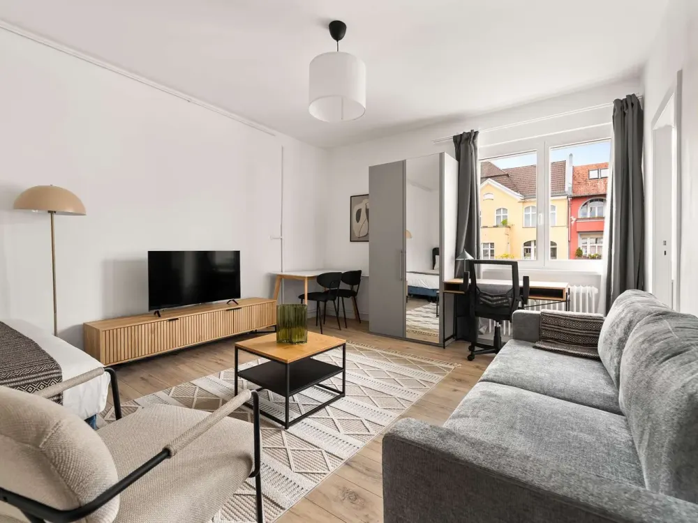 Stilvolle 1-Zimmer Wohnung in Schönberg - voll möbliert