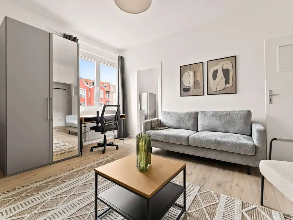 Stilvolle 1-Zimmer Wohnung in Schönberg - voll möbliert
