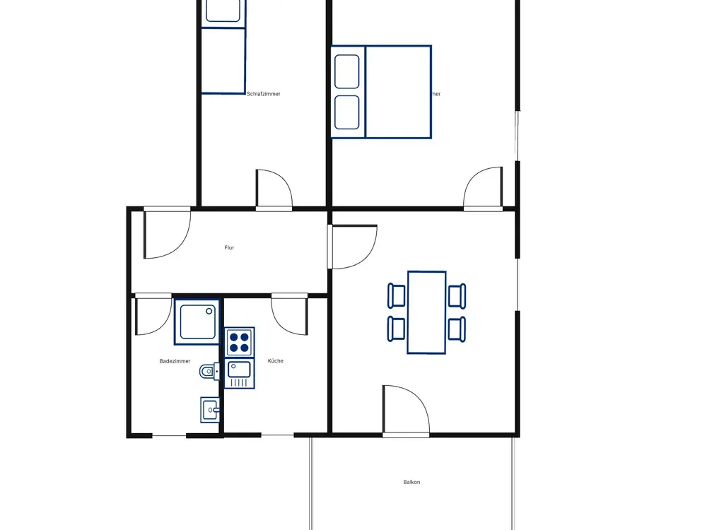 Opportunity: Well-laid-out 3-room apartment