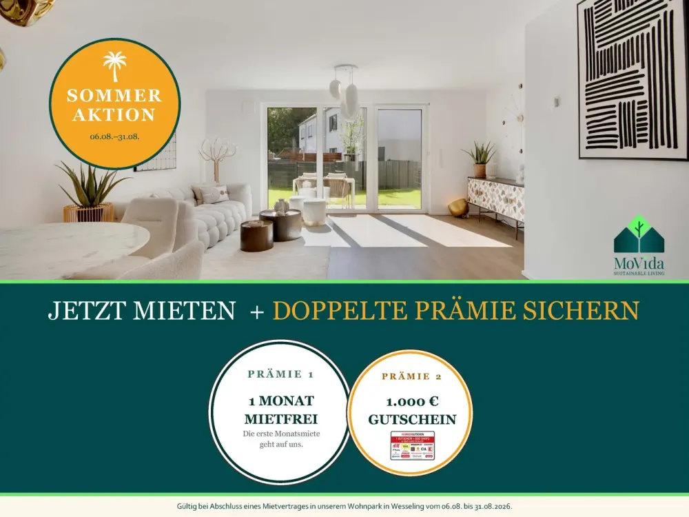 Platz für die ganze Familie in Wesseling