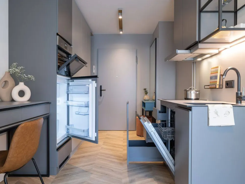 "Summer @ Boxi!" | Stylisches Mikroapartment mit Balkon und Vollausstattung! verfügbar ab sofort!