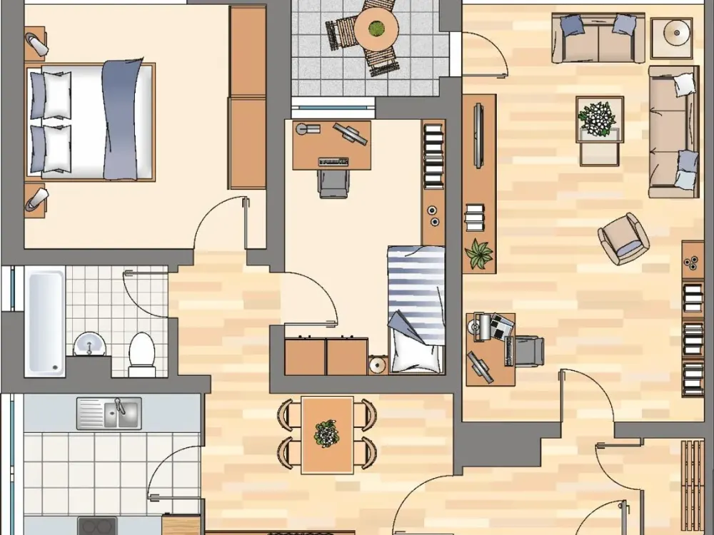 3-Zimmer-Wohnung in Dortmund Kirchlinde