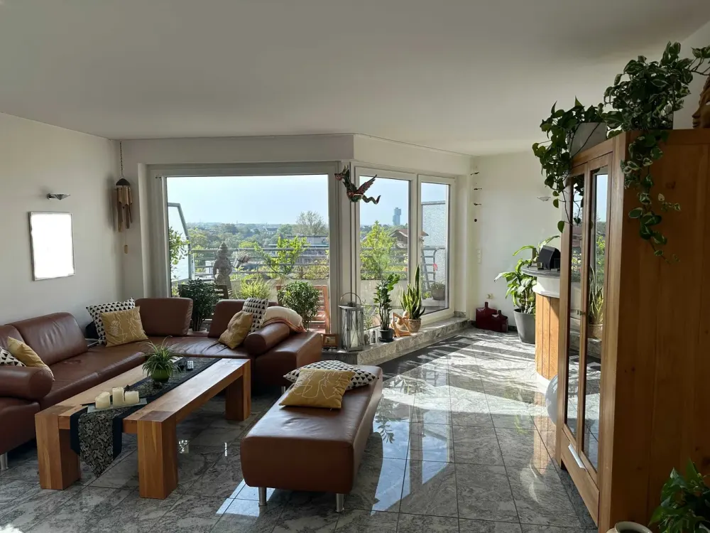 Luxurious Partially Furnished Maisonette Penthouse Apartment in Bochum-Altenbochum