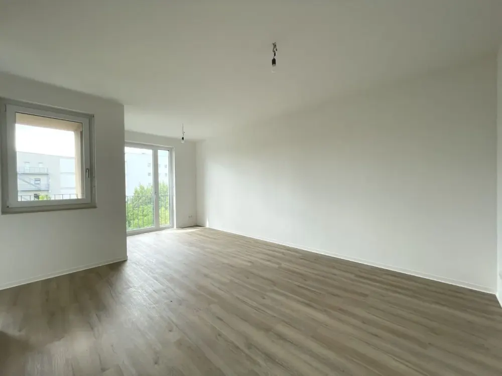 New Build: Modern 3-Room Apartment with Daylight Bathroom, Bathtub, Shower, Loggia | Optional with Fitted Kitchen