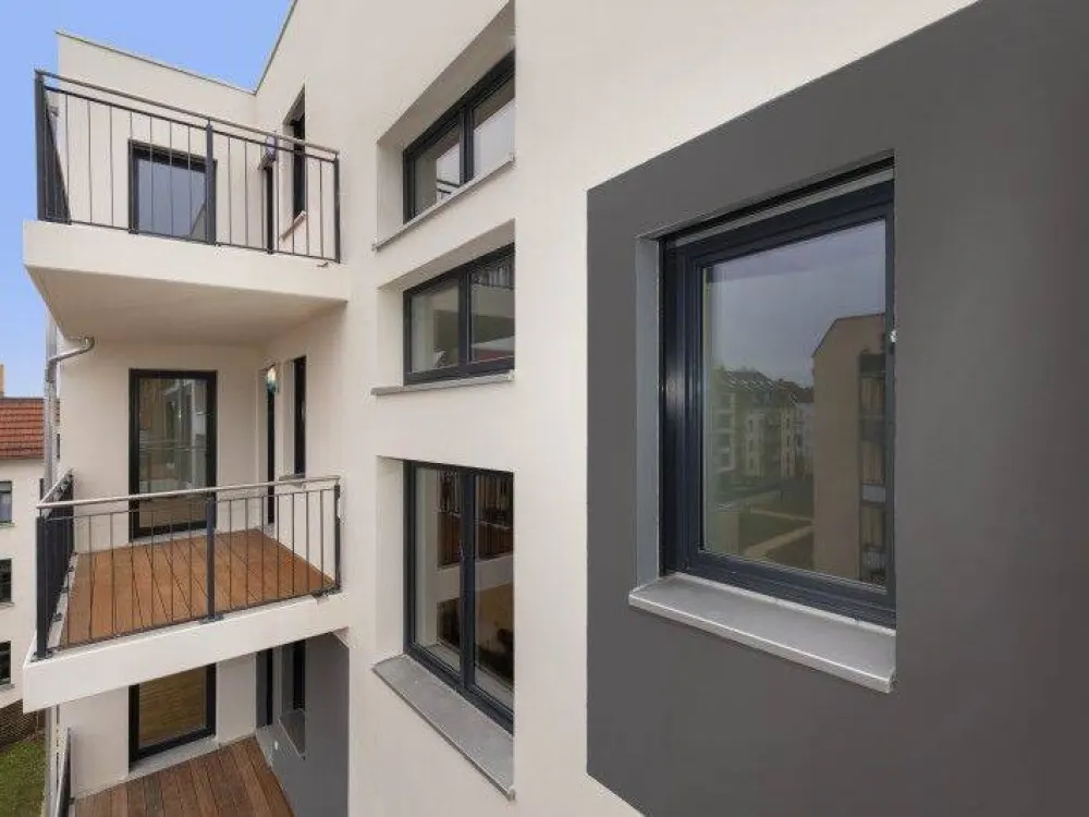 Hochwertige Wohnung im Neubau mit 2 Balkonen in Stötteritz!