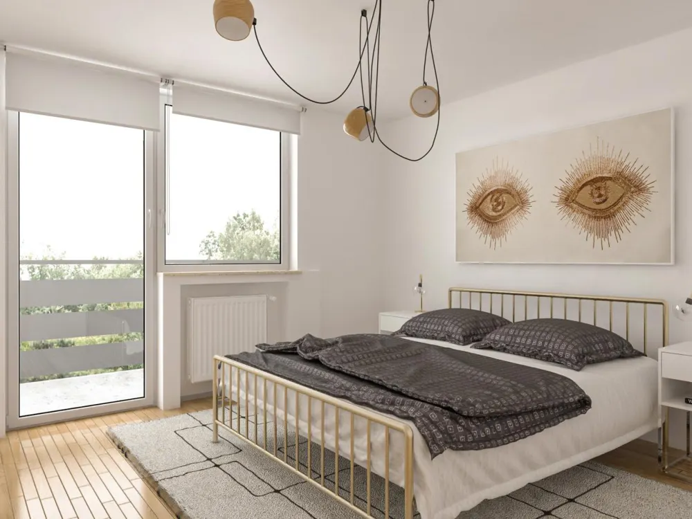Frisch sanierte 3-Zimmer-Wohnung mit zwei Balkonen in Düsseldorf-Golzheim