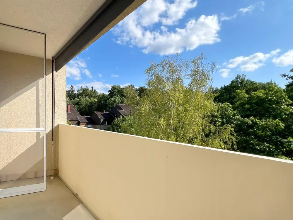 Helle und sanierte 2-Zimmer-Wohnung (68 qm) im Grünen