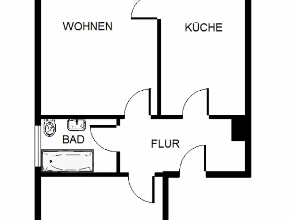 Schöne Wohnung: 2,5-Zimmer-Stadtwohnung