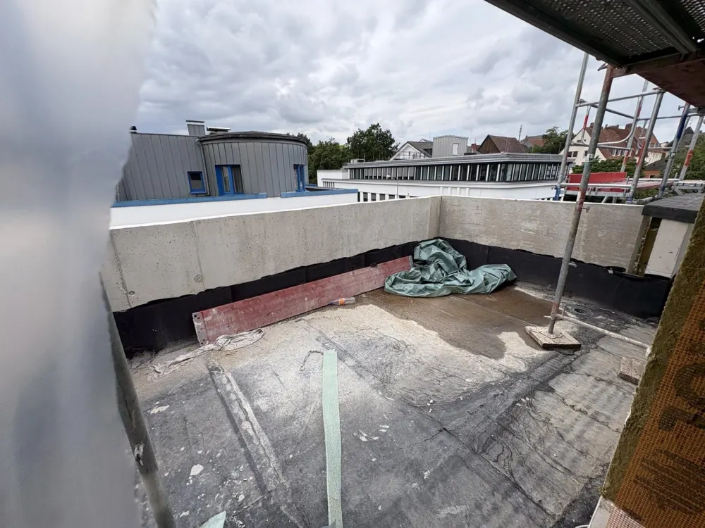 Penthouse-Wohnung mit Balkon und offener Küche in Unna