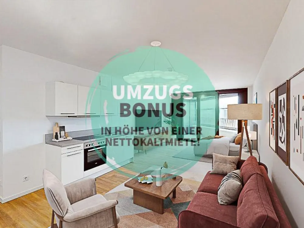 Own Your Style, Stylisches 1-Zimmer-Apartment mit Loggia im Herzen Berlins