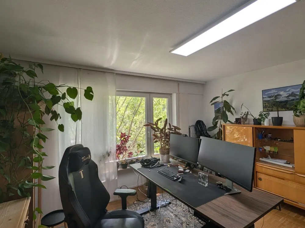 Zwei eigene Zimmer in grüner 3er-WG - ideal fürs Homeoffice