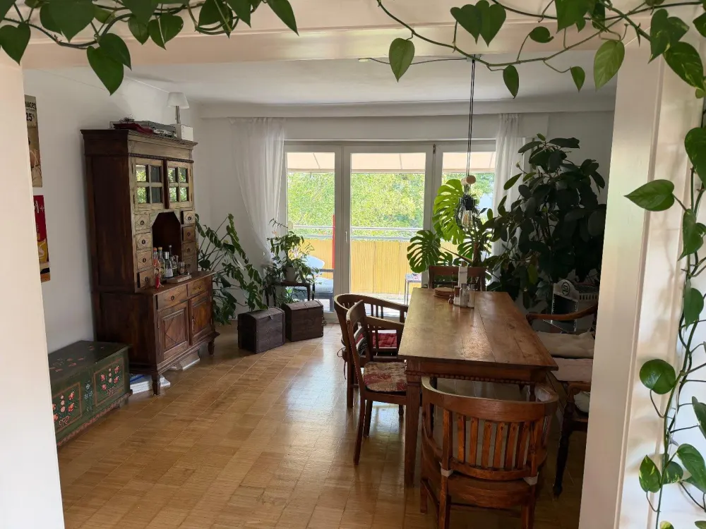 Zwei eigene Zimmer in grüner 3er-WG - ideal fürs Homeoffice
