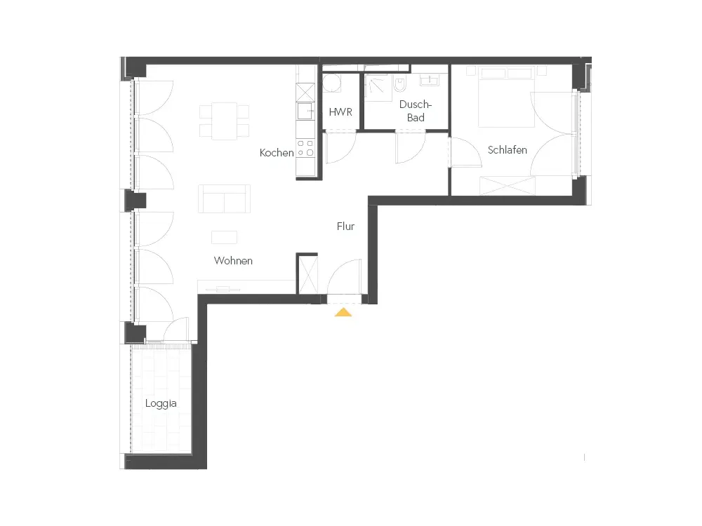 Wohnen mit Charakter & Ausblick, Zuhause im QH Crown in der beliebten Europacity *Bezug ab sofort*